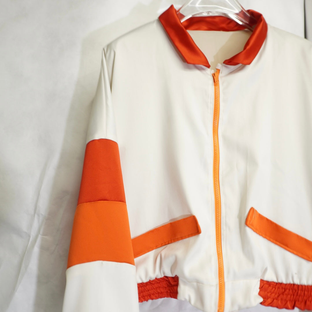 A jacket with a cute back