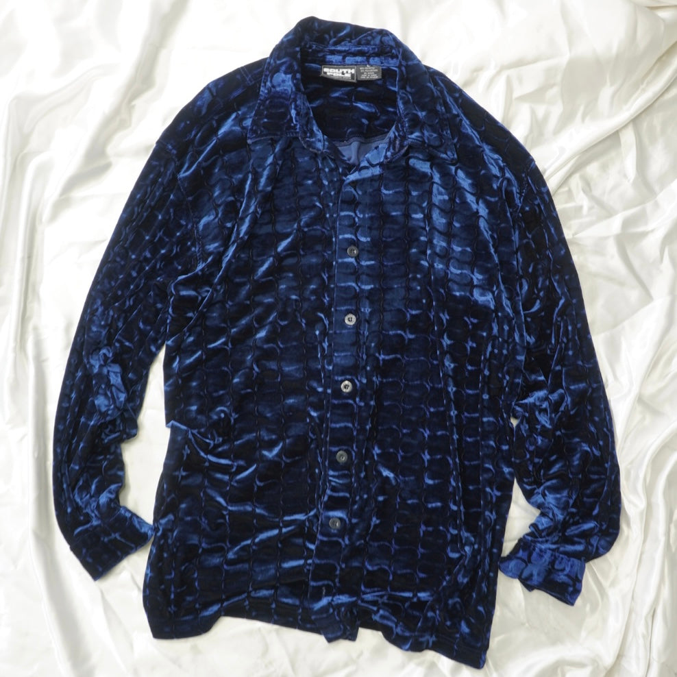 Hip-Hop Velour Shirt