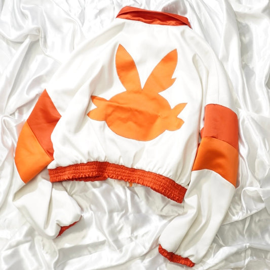 A jacket with a cute back