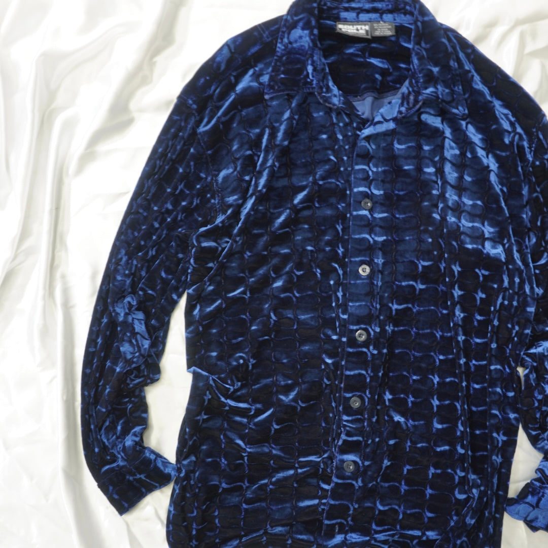 Hip-Hop Velour Shirt